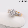 13728 Xuping joyas Pareja Anillo de circón Anillo de fábrica de alta calidad Anillo MOQ bajo en tamaño EE.UU. 7 8 9